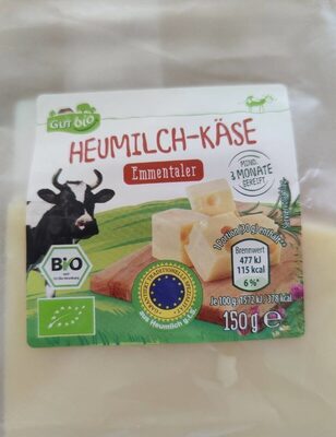 Heumilch Käse Emmentaler