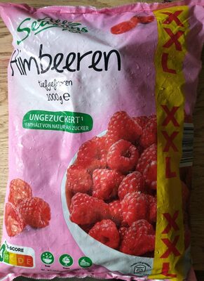 Himbeeren tiefgefroren front packaging