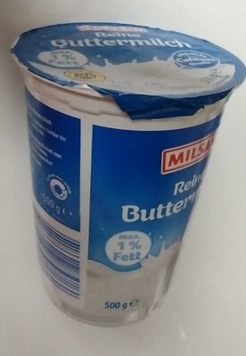 Reine Buttermilch front packaging