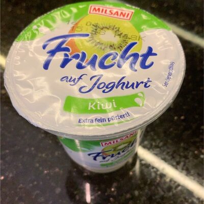 Frucht auf Joghurt front packaging
