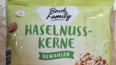 Haselnusskerne gemahlen front packaging
