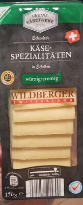 ALDI MEINE KÄSETHEKE Käse Schweizer Käsescheiben Wildberger In Scheiben 150g 3.49€ 1kg 23.27€
