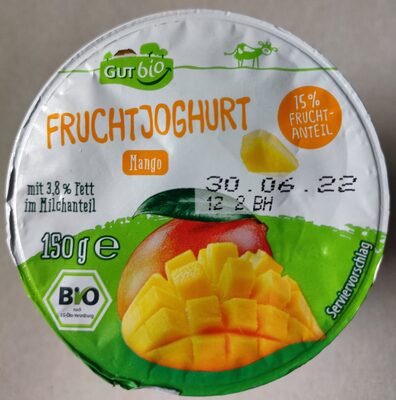 Bio-Fruchtjoghurt - Mango