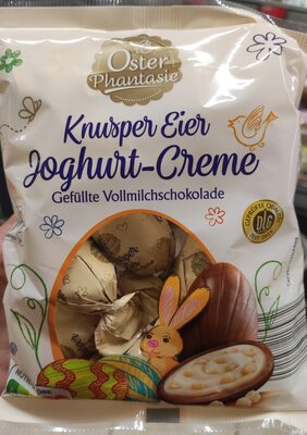 Knusper-Eier Joghurt-Creme front packaging