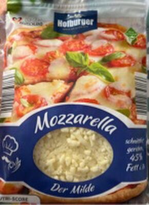 Mozzarella gerieben - Der Milde