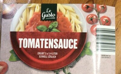 Tomatensauce front packaging