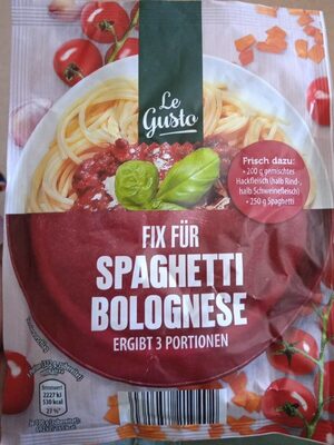 Fix für Spaghetti Bolognese