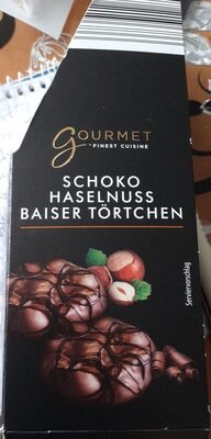 Schoko Haselnuss Baiser Törtchen front packaging
