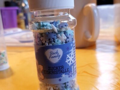 Streudecor Zucker Eiskristalle