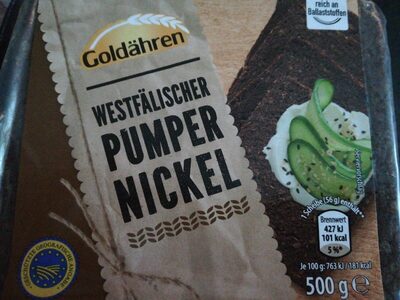 Westfälische Pumpernickel front packaging