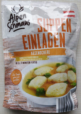 Suppeneinlagen - Käsenockerl front packaging
