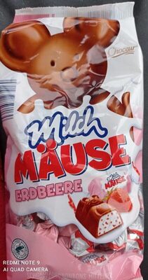 Milch Mäuse Erdbeere