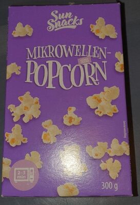 Mikrowellen Popcorn Süß