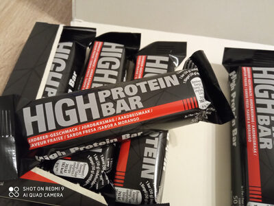 High Protein Bar Erdbeer Geschmack