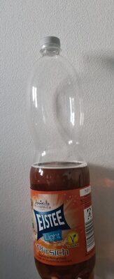 Eistee Pfirsich light front packaging