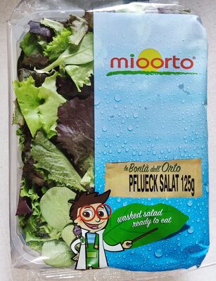 Pflücksalat, gewaschen & getrocknet