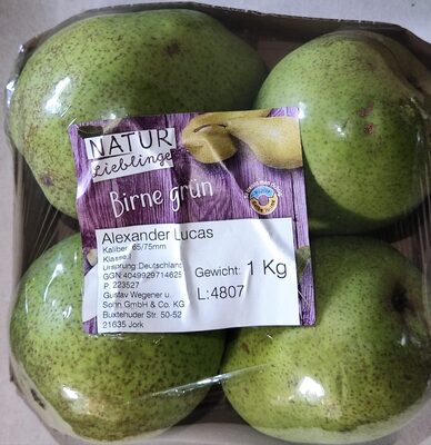 Birnen grün