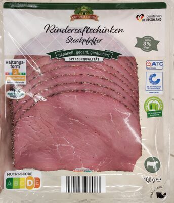 Rindersaftschinken Steakpfeffer