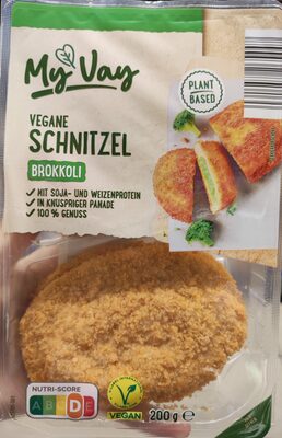 Vegane Schnitzel Brokkoli
