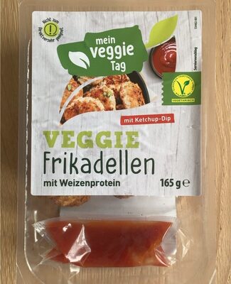 Veggie-Frikadellen mit Ketchup-Dip