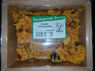 Scharfe Gemüsepaella