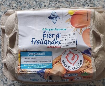 Eier aus Freilandhaltung