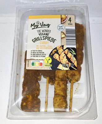 The Wonder - Vegane Grillspieße Curry