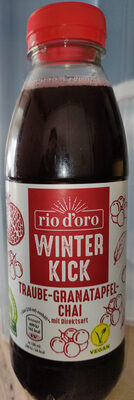 Winterkick - Traube-Granatapfel-Chai front packaging