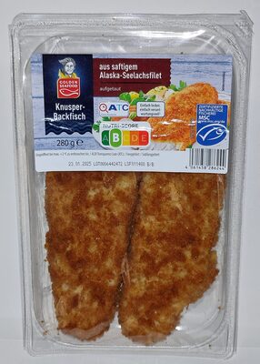 Knusper-Backfisch front packaging