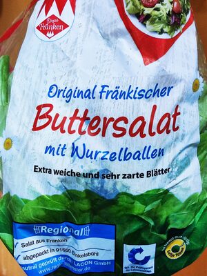 Buttersalat mit Wurzelballen