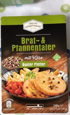 Brat- und Pfannenkäse front packaging
