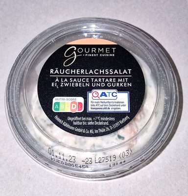 Räucherlachssalat à la Sauce Tartare