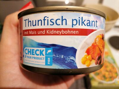 Thunfisch pikant mit Mais und Kidneybohnen