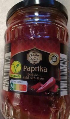 Paprika geröstet