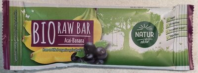 Bio RAW bar front packaging