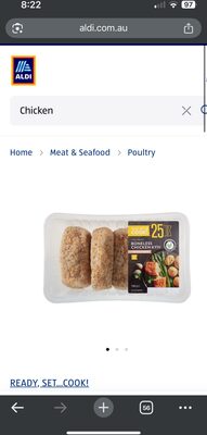 Boneless Chicken Kyiv - Creamy Garlic