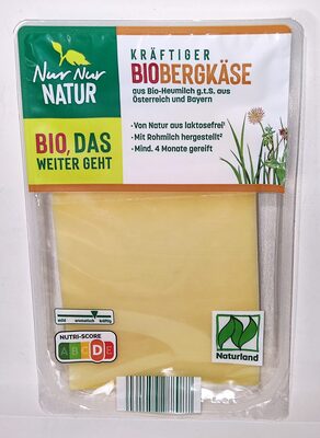Kräftiger Bio-Bergkäse
