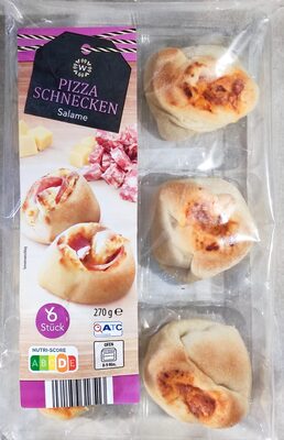 Pizzaschnecken - Salame