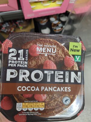 COCOA PANCAKES front packaging