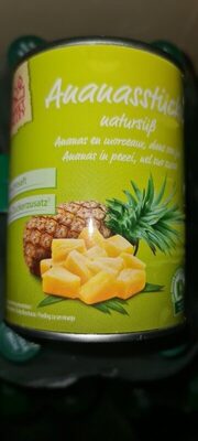 Ananasstücke natursüß