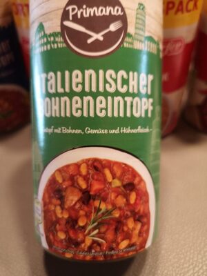 Italienischer Bohneneintopf front packaging
