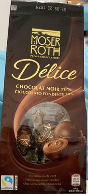 Délice Chocolat Noir 70%