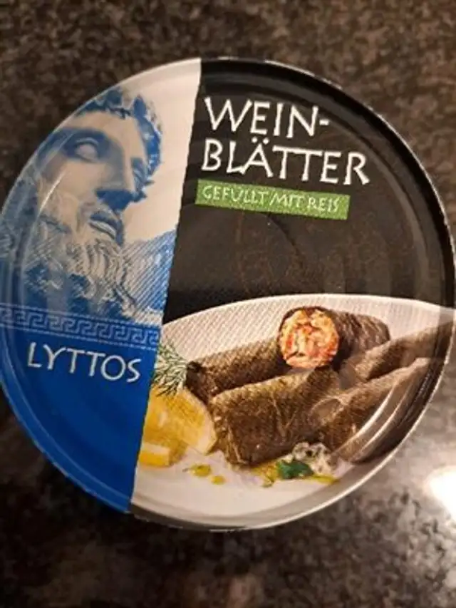 Weinblätter gefüllt mit Reis XXL front packaging