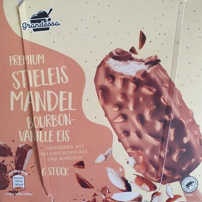 Premium Stieleis Mandel