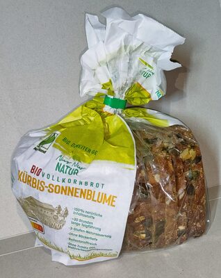 Bio-Vollkornbrot - Kürbis-Sonnenblume