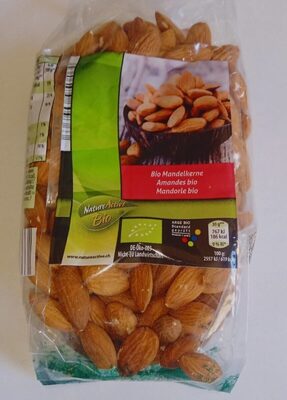 Amandes bio front packaging