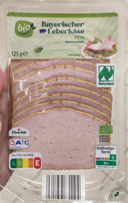 Bayerischer Bio-Leberkäse fein