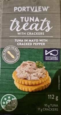Tuna Treats With Crackers