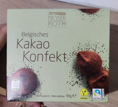 Belgisches Kakao Konfekt