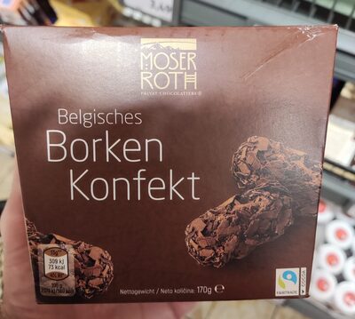 Belgisches Borken Konfekt